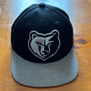 Memphis Grizzlies Adidas Two-Tone Baseball Cap with Embroidered Logo